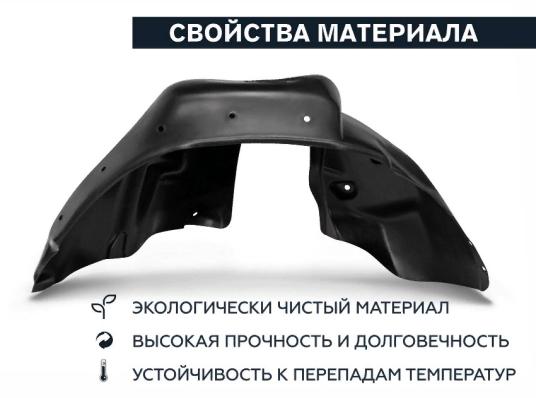 Подкрылки FORD Mondeo 2007-2014 (задний левый) Новлайн